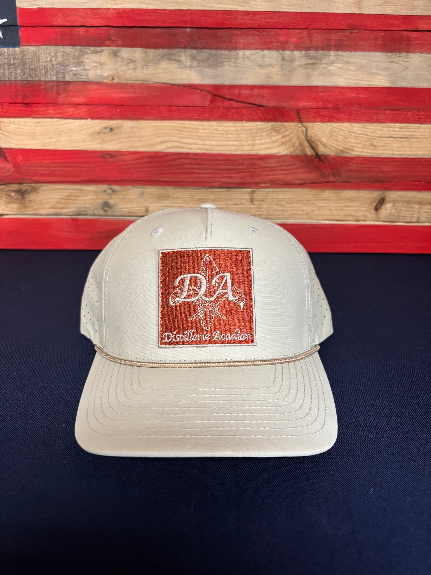 D.A. Rope Hat - tan/copper